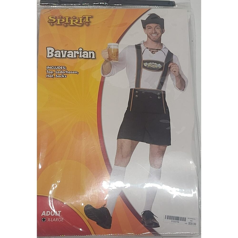 Spirit Bavarian Costume in Black and White